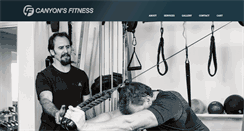 Desktop Screenshot of canyonsfitness.com